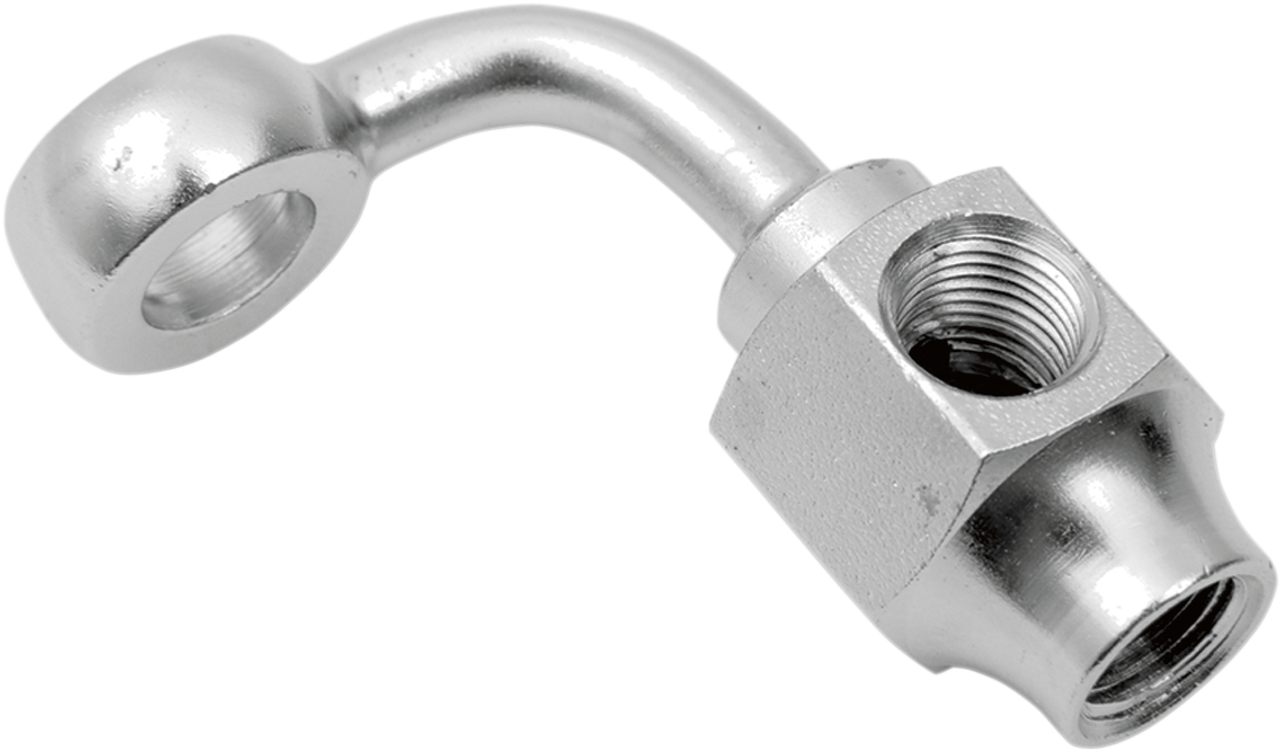 DRAG SPECIALTIES Banjo Fitting - 3/8" x 1/8" NPT 90‚Â° - Short 301