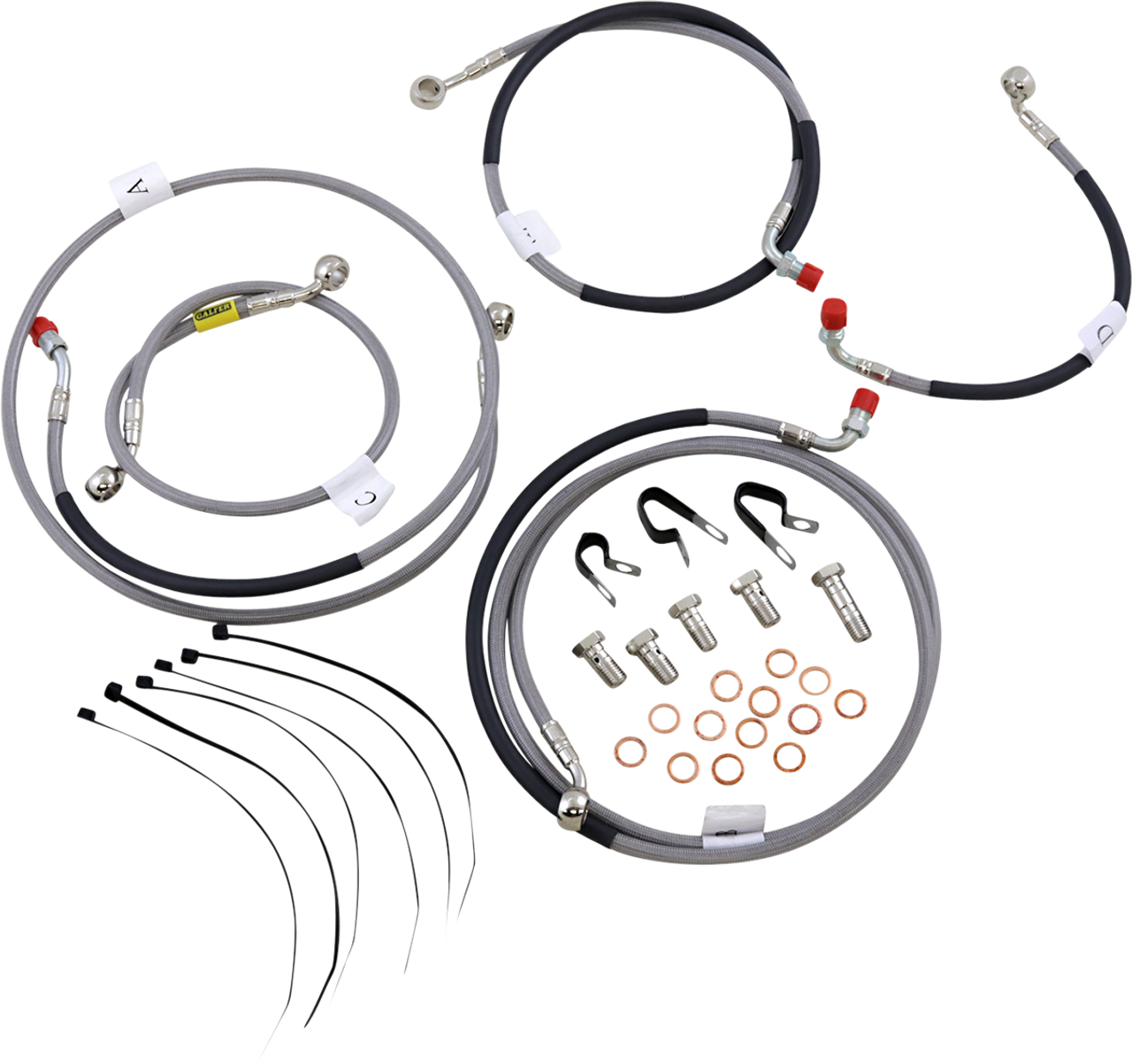 GALFER Brake Line - Stainless Steel FK003D813-5