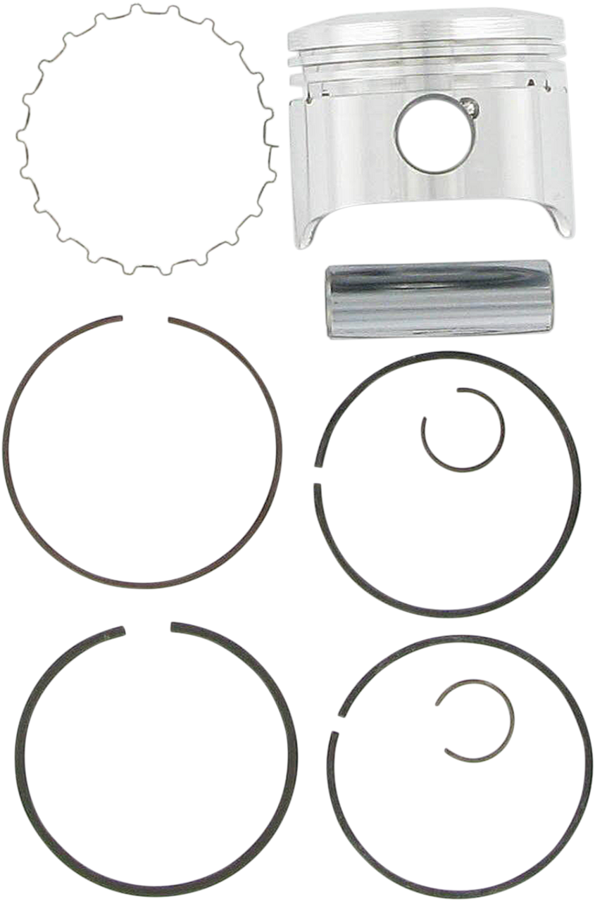 Wiseco Piston Kit 47mm 11:1 Compression Yamaha TT-R90 2000-2007 4840M04700