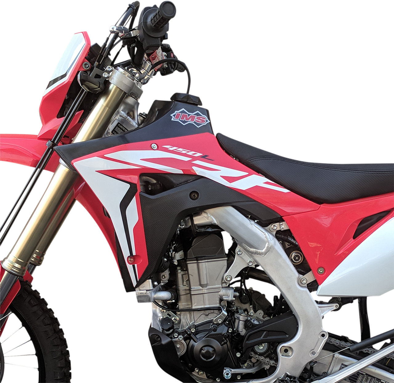 IMS PRODUCTS INC. Gas Tank - Black - Honda - 3.0 Gallon 112255-BK1