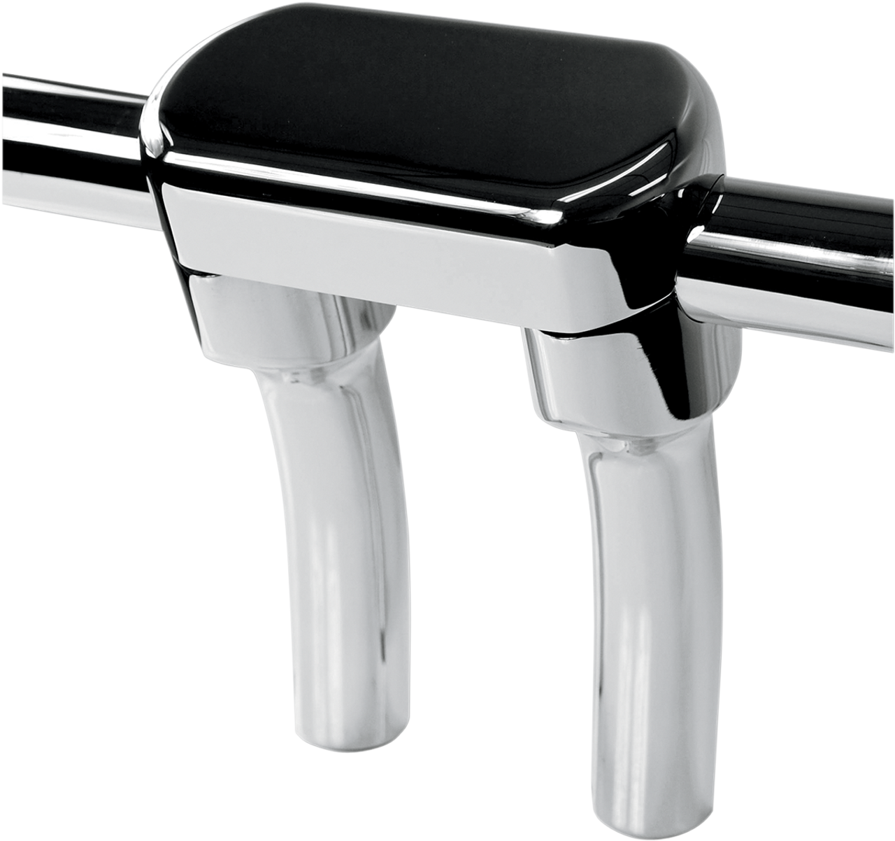 LA CHOPPERS Risers - Solid Top - 5-1/2" - Chrome LA-7442-05