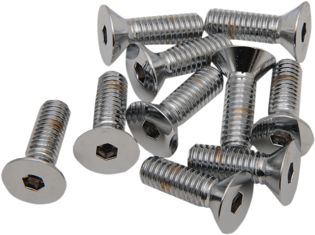 DRAG SPECIALTIES 5/16X18X1-1/4 Chrome Flat Head MPB580