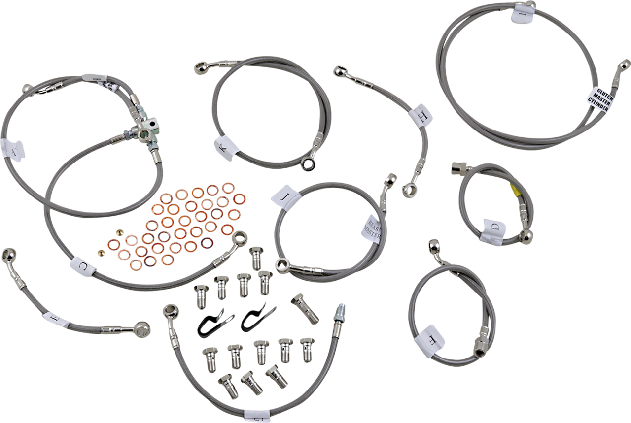 GALFER Brake Line - Stainless Steel FK003D323-11