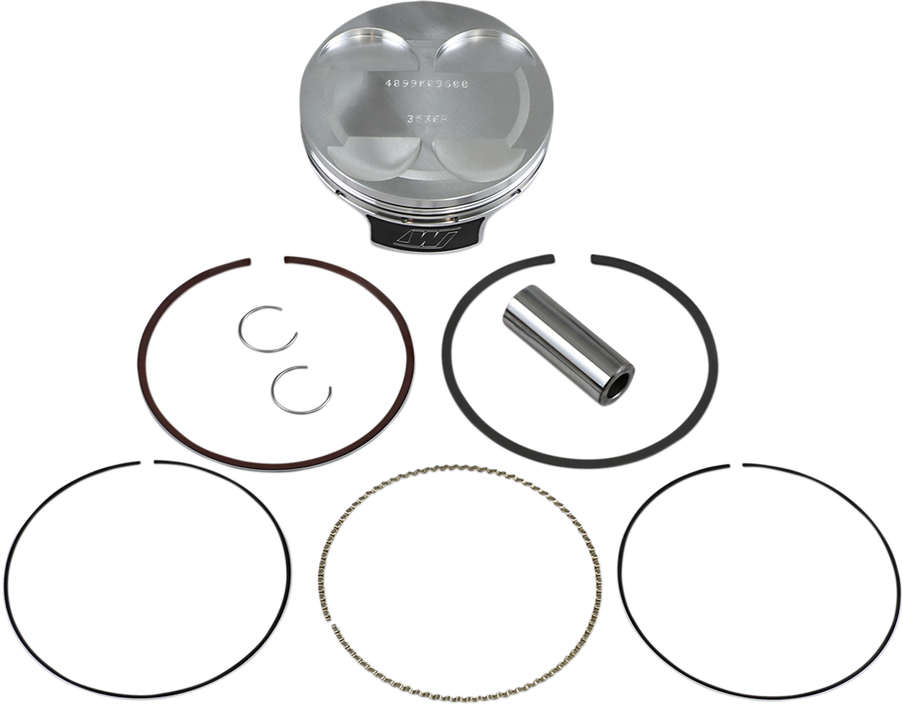 Wiseco Piston Kit 96mm 12:1 Compression Honda TRX450R 2006-2009 4899M09600
