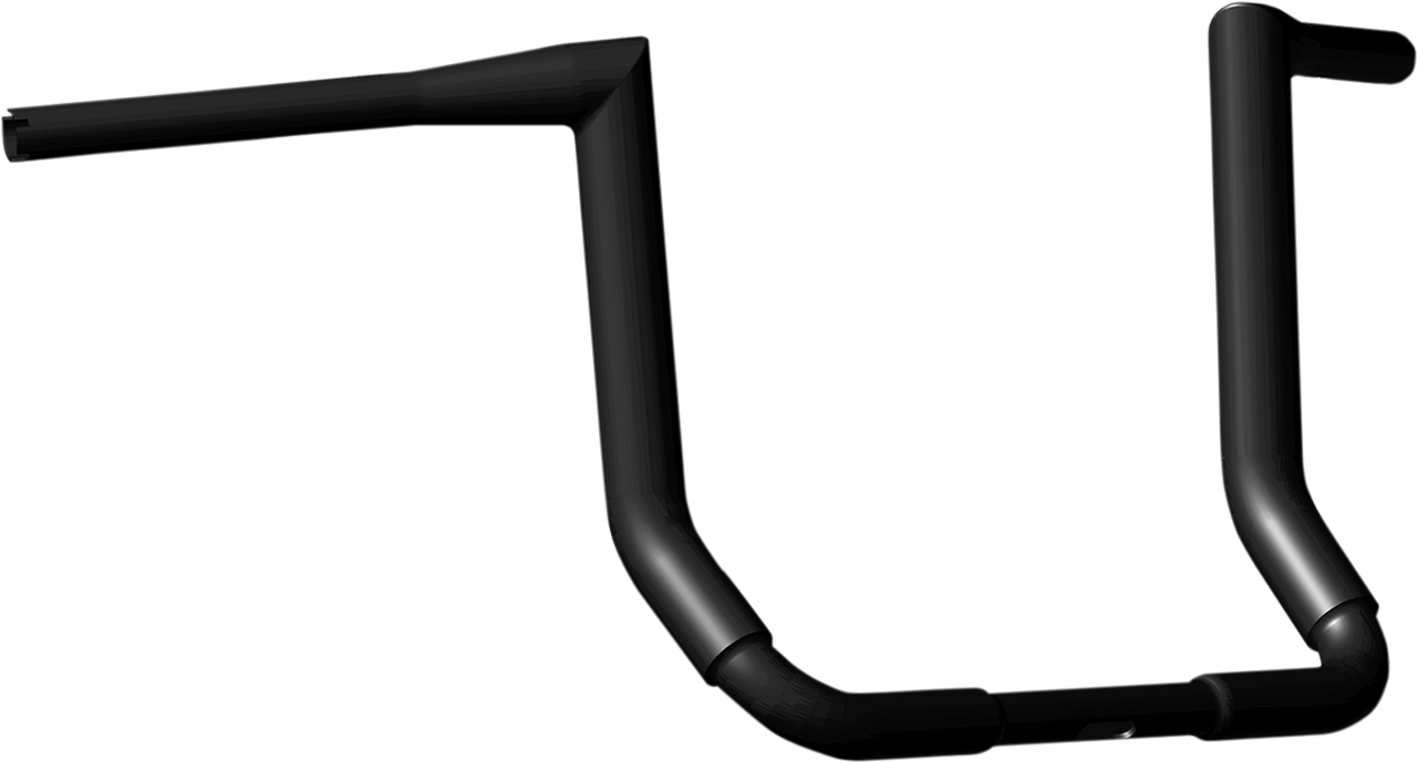 Khrome Werks 12" Black Buck-50 Handlebar for 2008-2023 Harley FLH Touring 300712