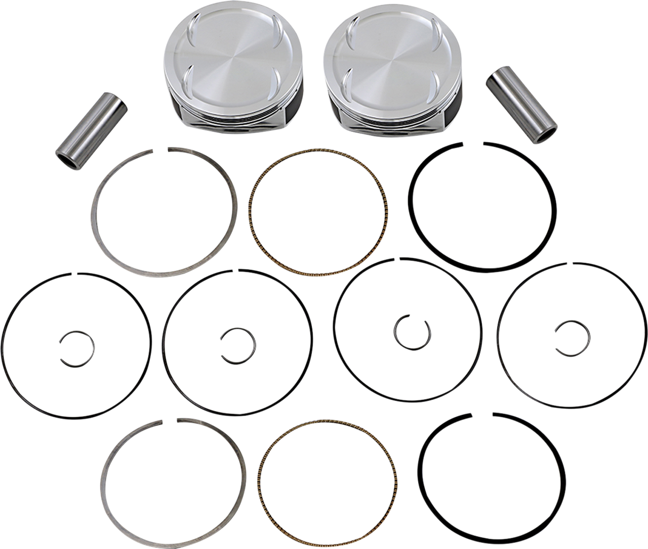 JE PISTONS Piston Kit - M8 370252