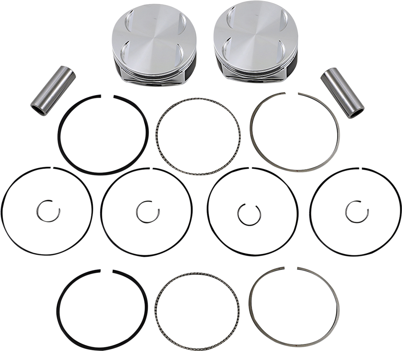JE PISTONS Piston Kit - M8 370251