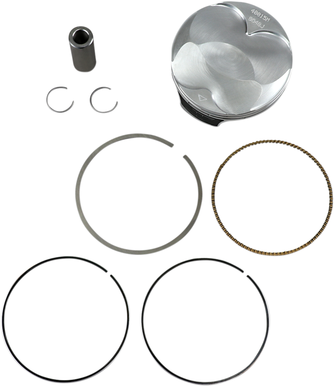 Wiseco Piston Kit 88mm 14.5:1 Compression Husqvarna FE350 2020-2021 40015M08800