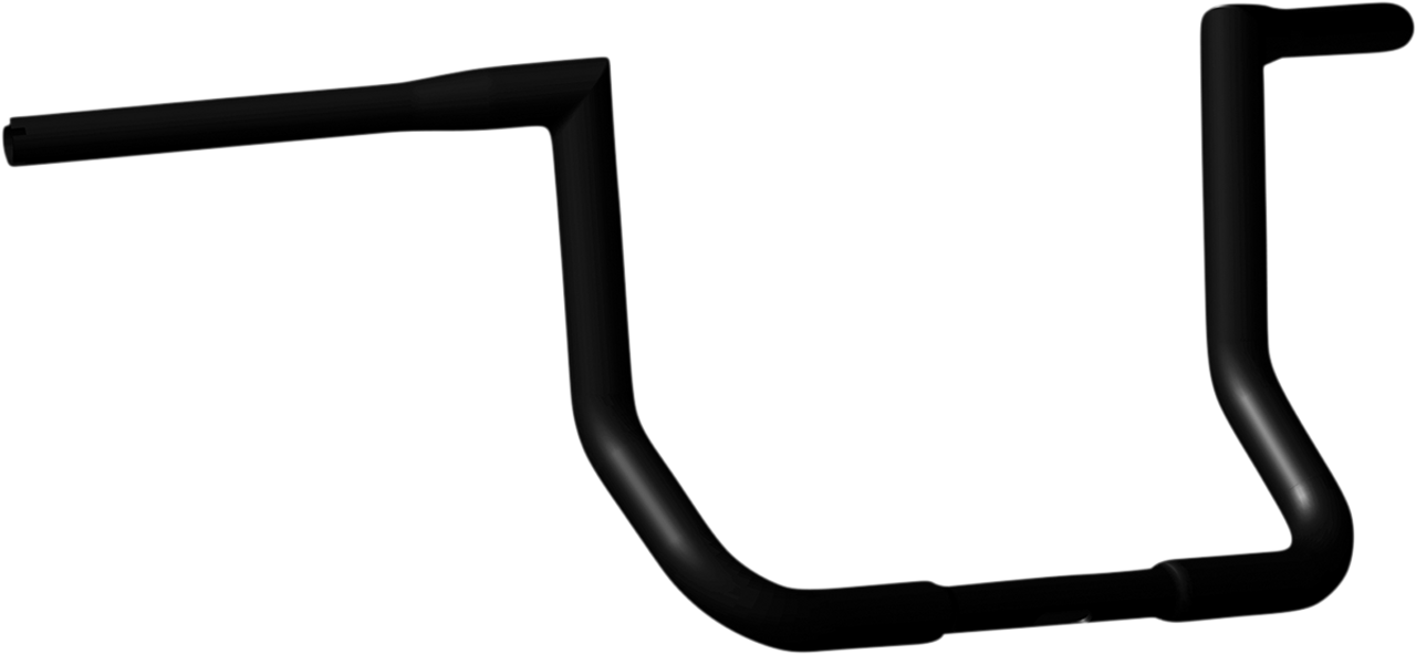 Khrome Werks 10" Black Buck-25 Handlebar for 2008-2022 Harley FLH Models 300730