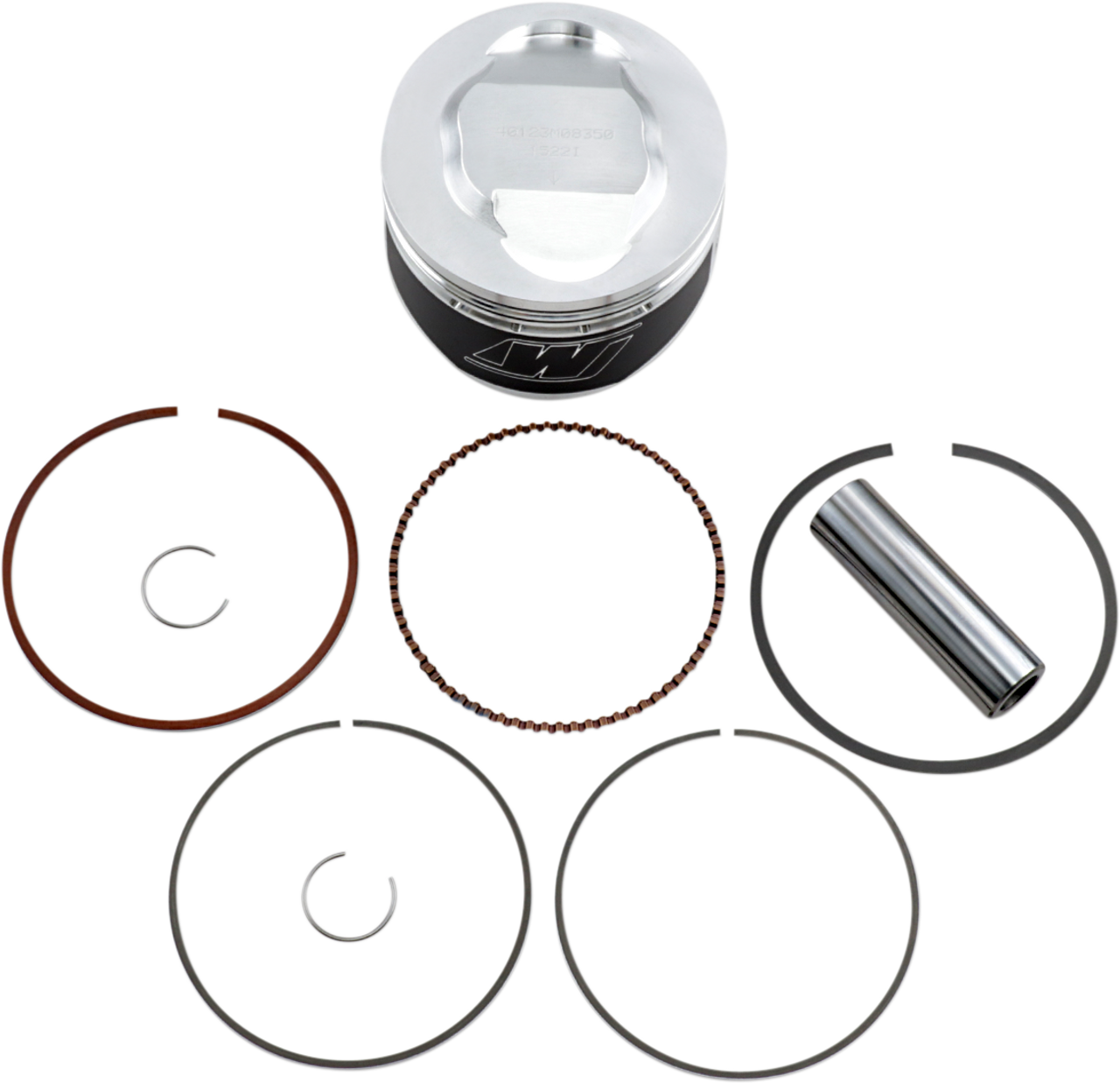 Wiseco Piston Kit Yamaha YFM350 Grizzly 2007-2012 40123M08350