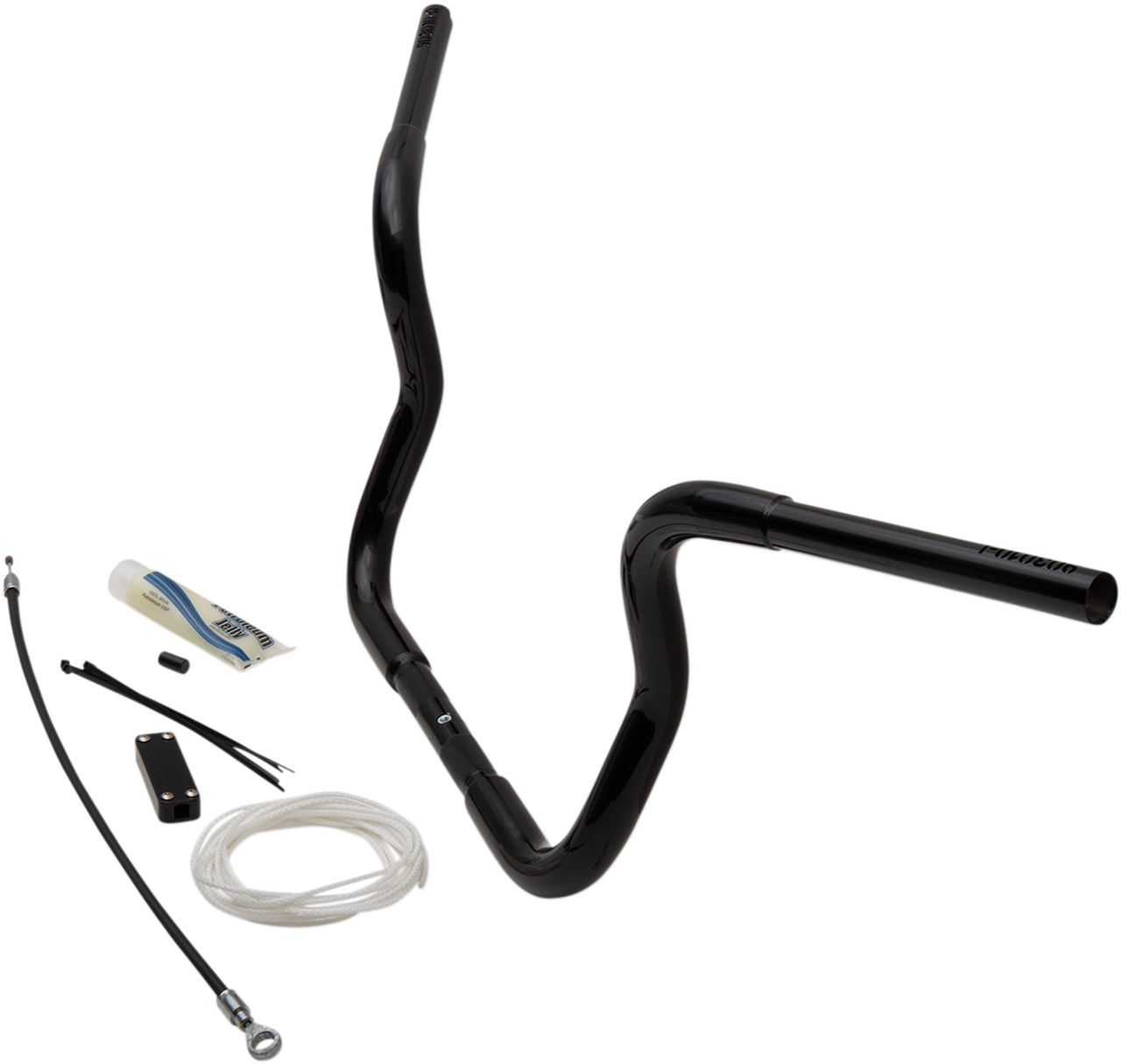 Fat Baggers Inc. 10" Rounded Top Handlebar Kit for 2008-2013 Harley Touring Models 909410-B