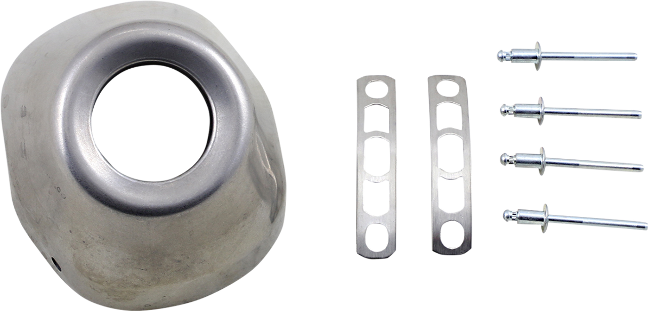 FMF End Cap - Stainless Steel 020521