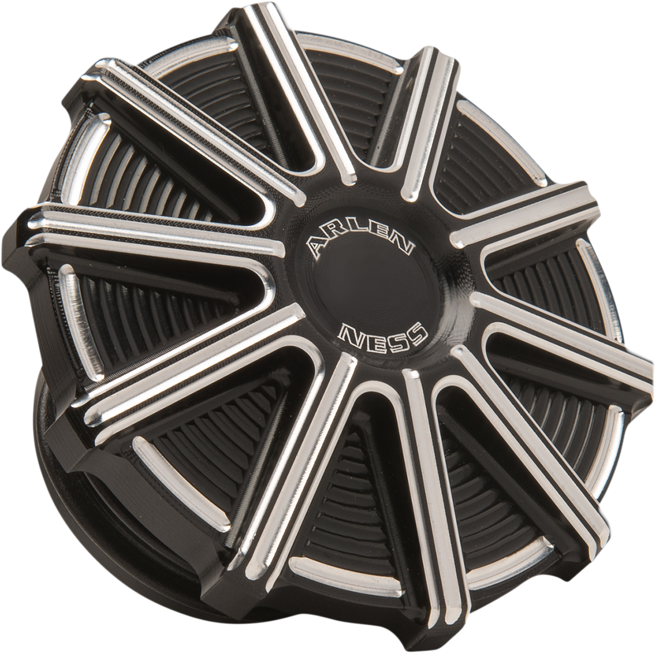 ARLEN NESS 10 Gauge Gas Cap - Black Contrast Cut 701-002