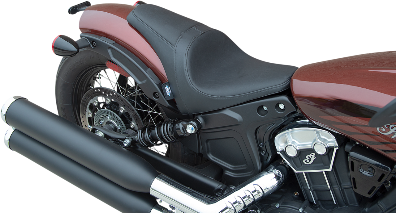 DRAG SPECIALTIES 3/4 Solo Seat - Black 0810-2254