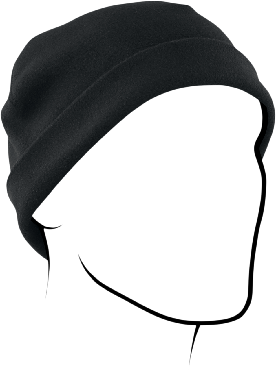 ZAN HEADGEAR Windproof Helmet Liner - Black WHLW114