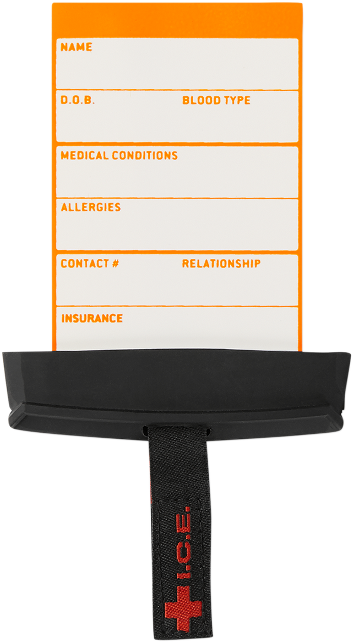 ICON I.C.E. Card/Holder - Black 2840-0071