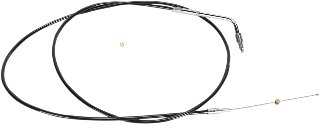 LA CHOPPERS Throttle Cable - 12" - 14" - Black LA-8005TH13B