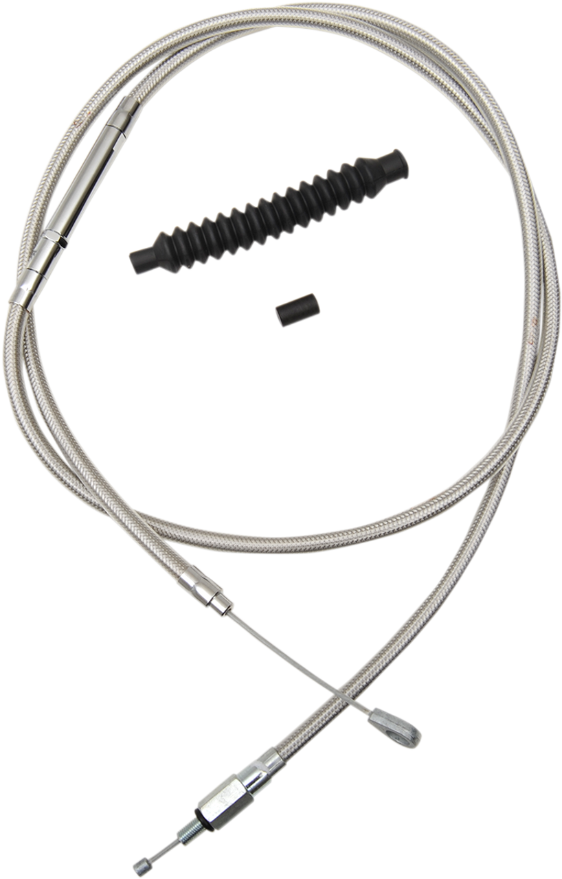 LA CHOPPERS Clutch Cable - Mini Ape Hanger Handlebars - Stainless Steel LA-8010C08