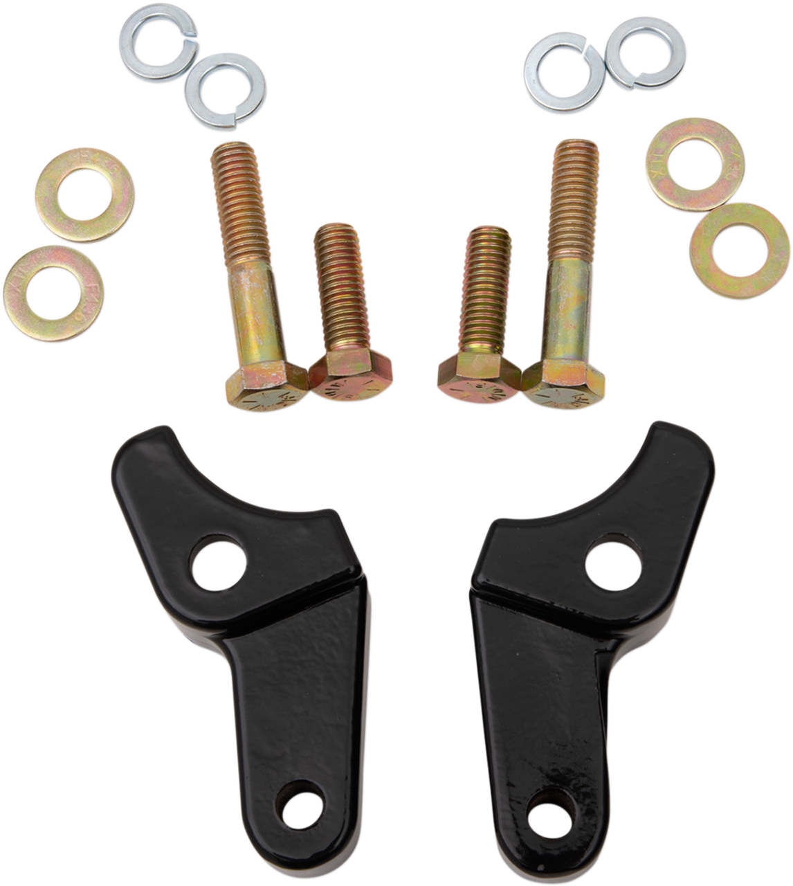 LA CHOPPERS Rear Lowering Kit - Black Powder Coated - '18+ FL LA-7590-06B