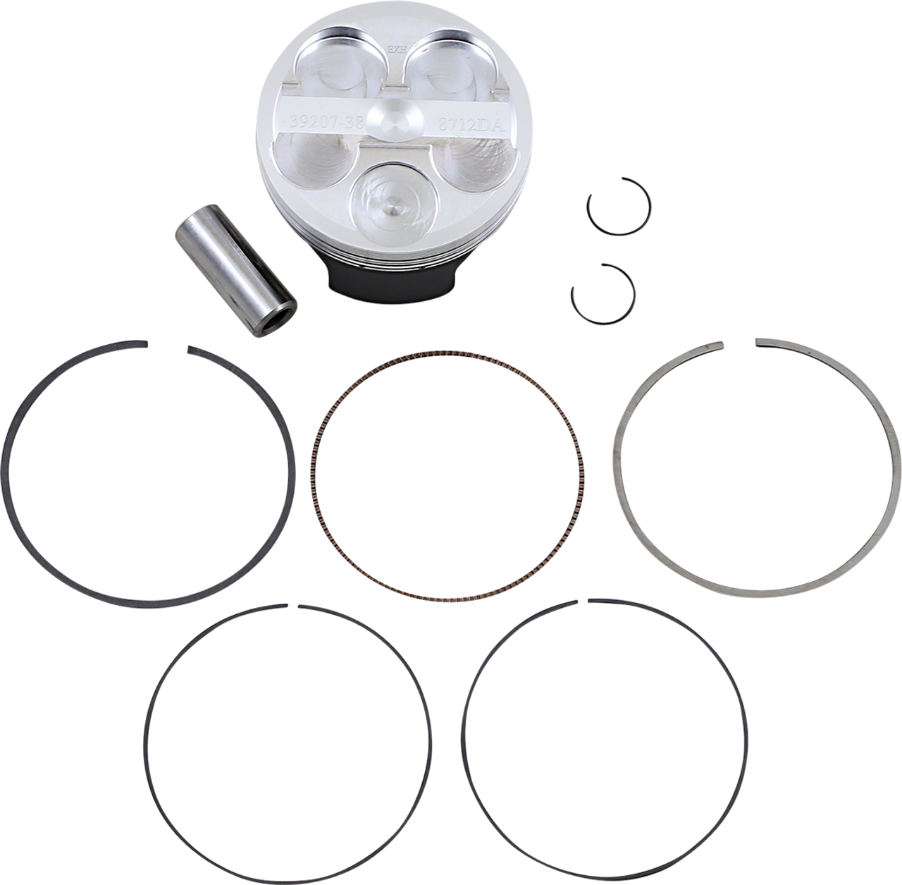 Wossner Yamaha YZ250F 2008-2013 Piston Kit 8712DA