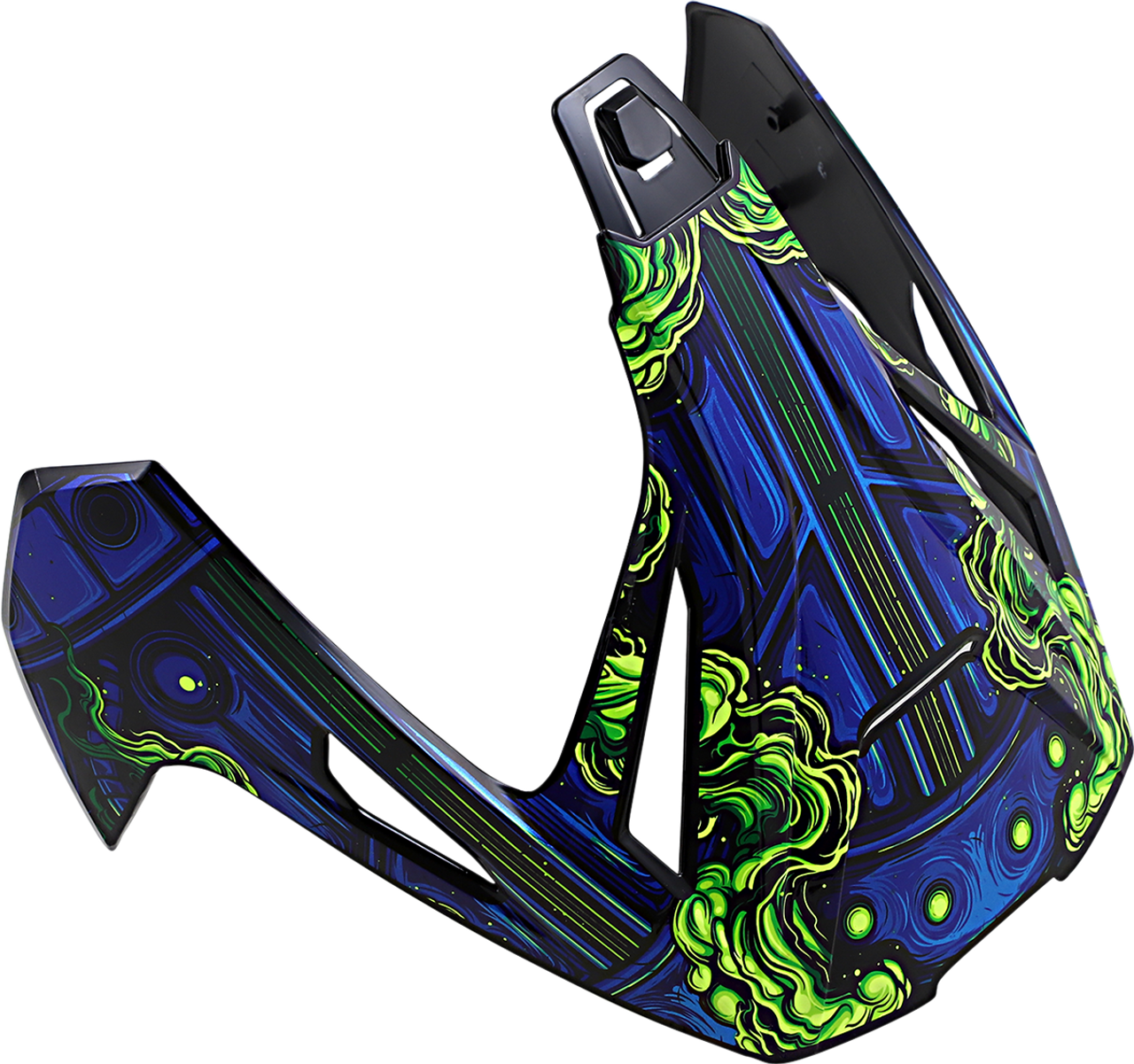 ICON Variant Pro Visor - Willy Pete - Blue 0132-1461