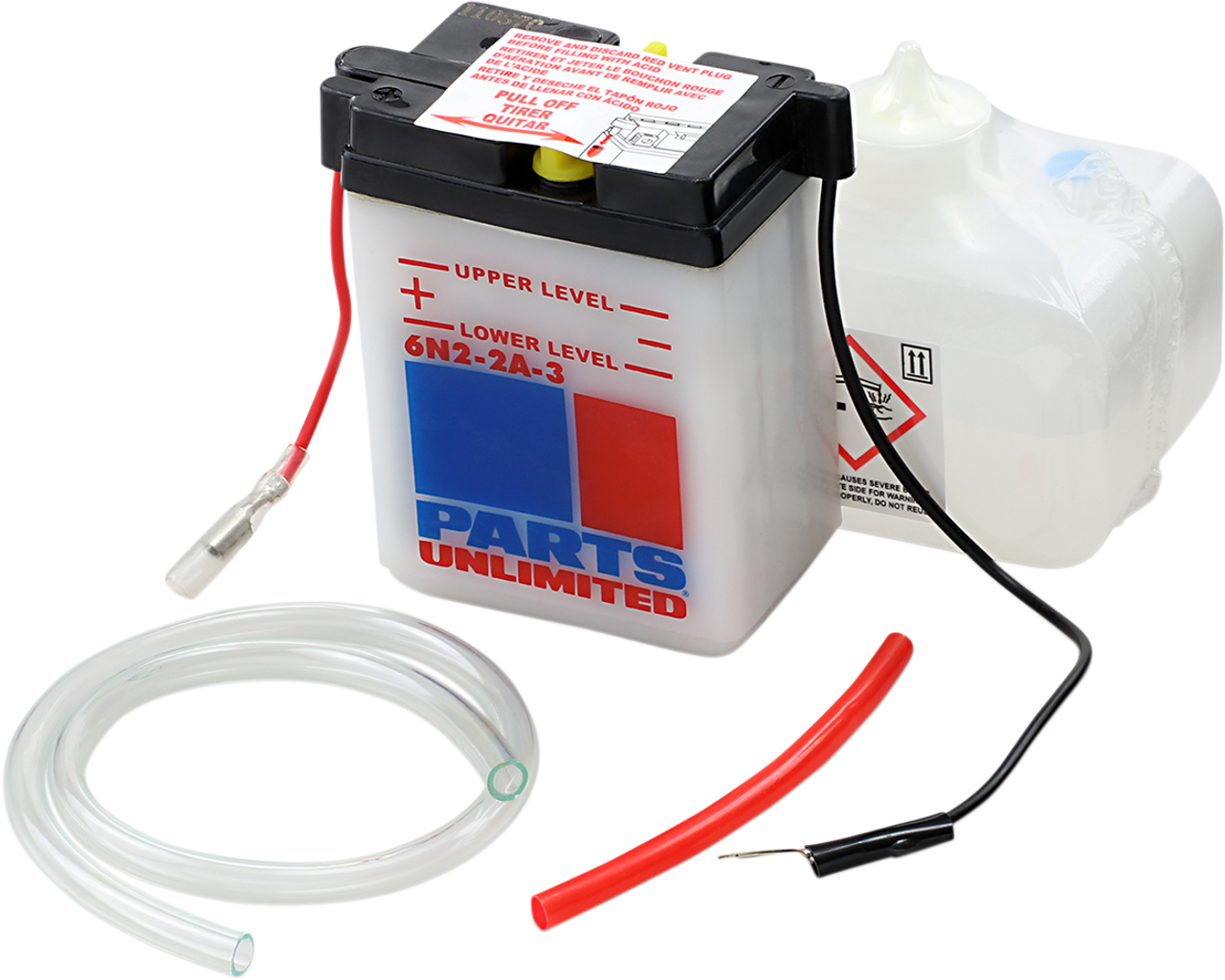 PARTS UNLIMITED Battery - 6N2-2A-3 6N2-2A-3-FP