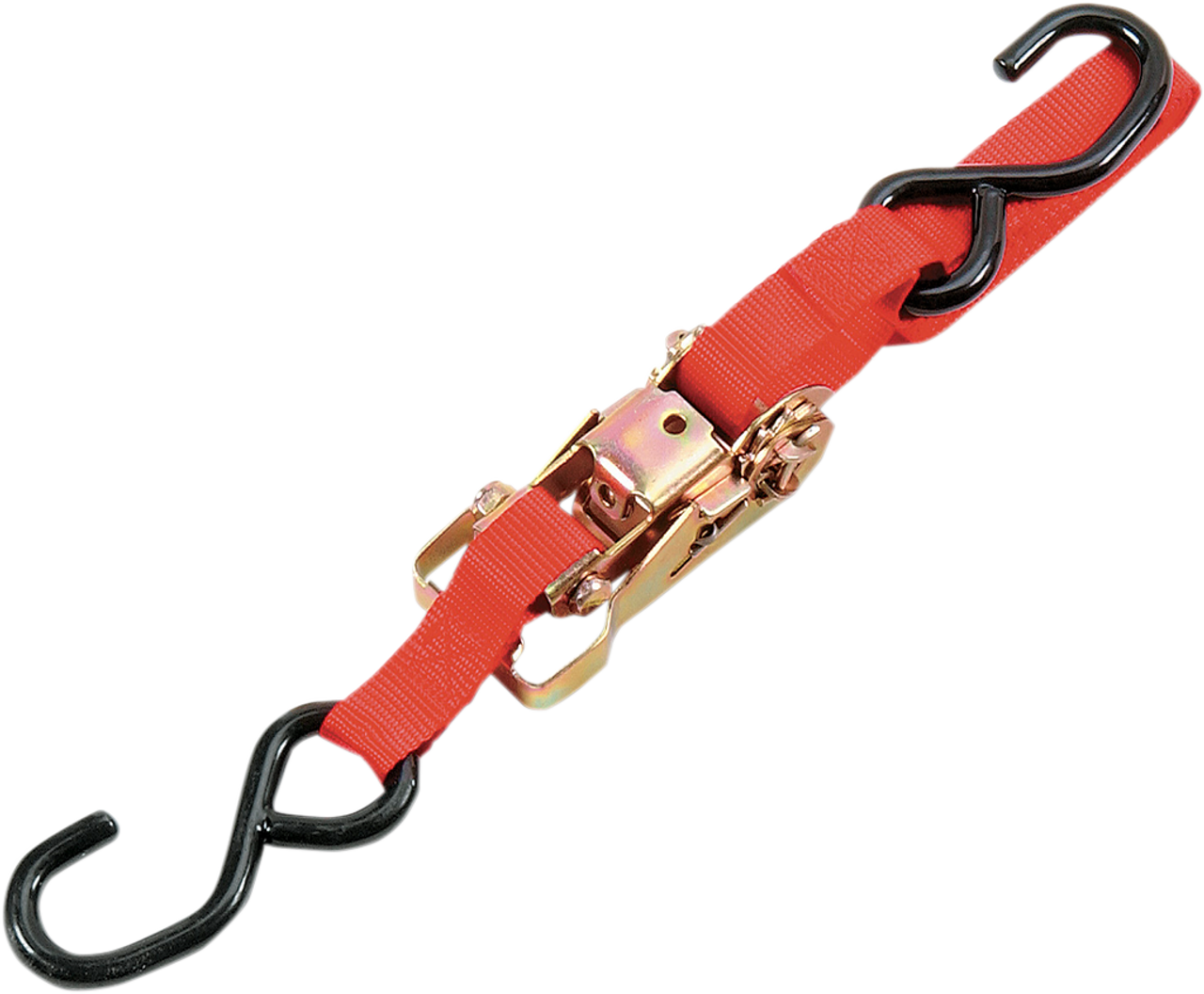 PARTS UNLIMITED 1" Ratchet Tie Down - Red 131021