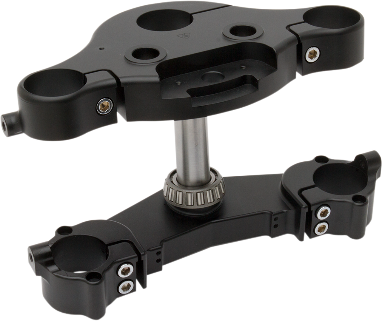 ARLEN NESS 7&7 Raked Triple Tree - Black - 7‚° Rake 20-389