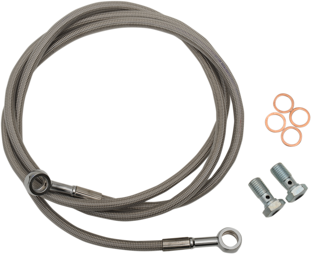 PARTS UNLIMITED +6" Brake Line - Arctic Cat/Yamaha YAM-006-6