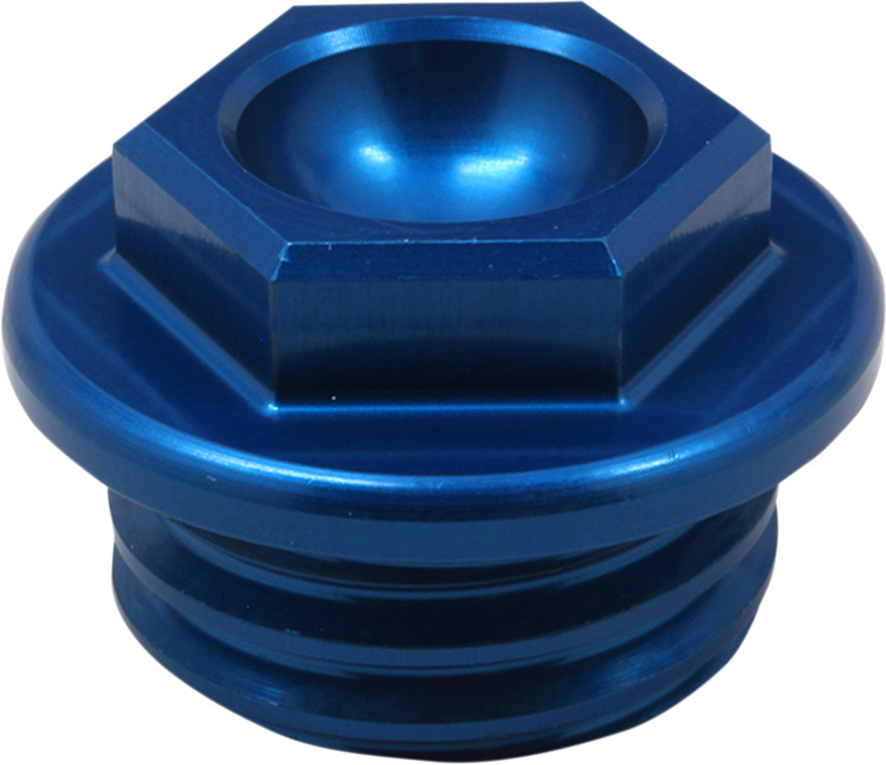WORKS CONNECTION Oil Fill Plug - Blue 24-030