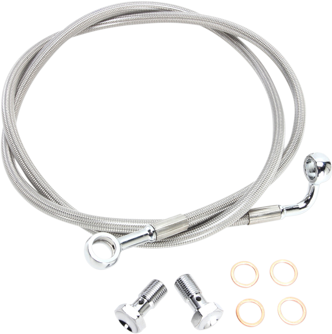 PARTS UNLIMITED +6" Brake Line - Ski Doo Rev SKI-003-6