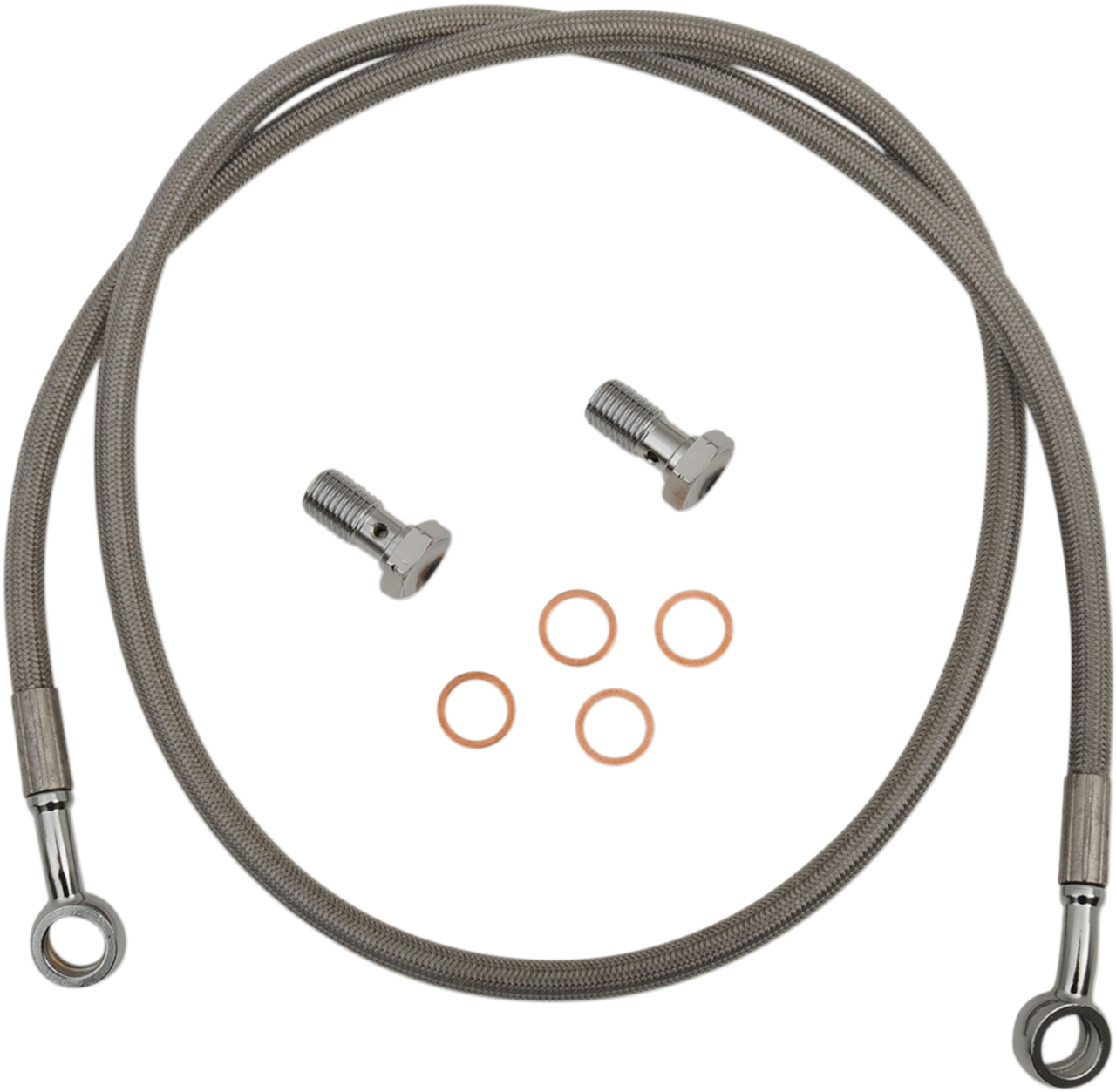 PARTS UNLIMITED +6" Brake Line - Polaris AXYS POLAR-005-6