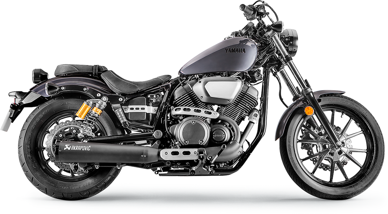 AKRAPOVIC Muffler - Black - Stainless Steel S-Y9SO4HBBOSSBL