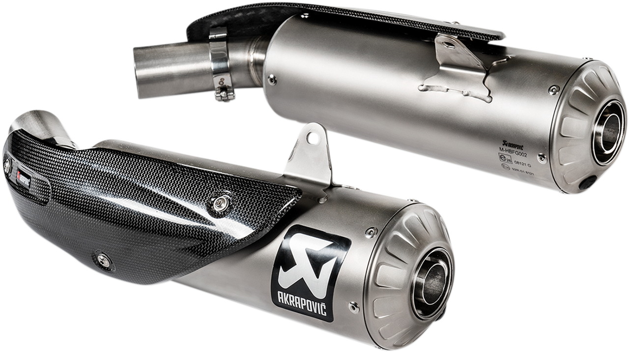AKRAPOVIC Titanium Mufflers S-D11SO4-HBFGT