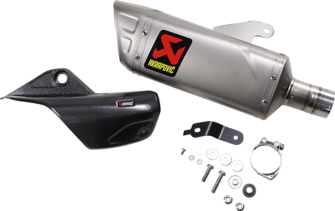 AKRAPOVIC Titanium Muffler - YZF-R1 S-Y10SO18-HAPLT