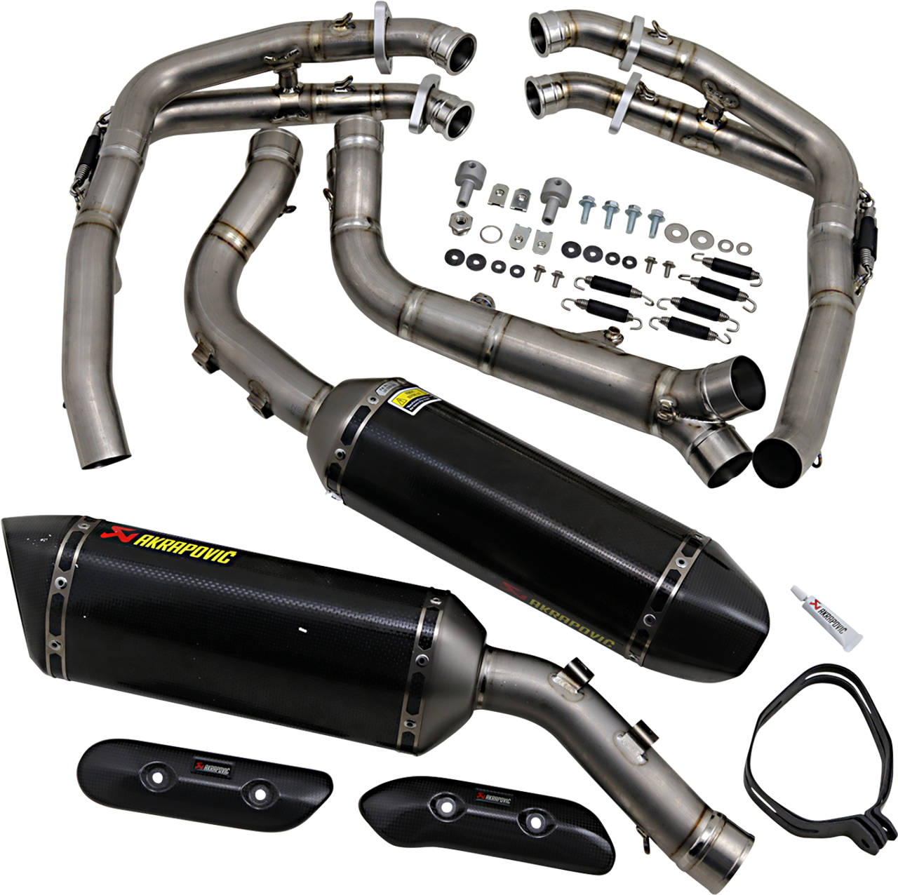 AKRAPOVIC Evolution Exhaust - Carbon Fiber - YZF-R1 S-Y10RFT10-ZC/2