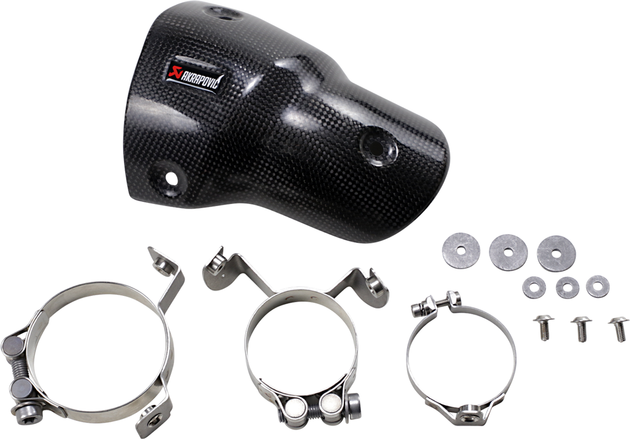AKRAPOVIC Heat Shield - Carbon Fiber - G310R/GS P-HSB3R1