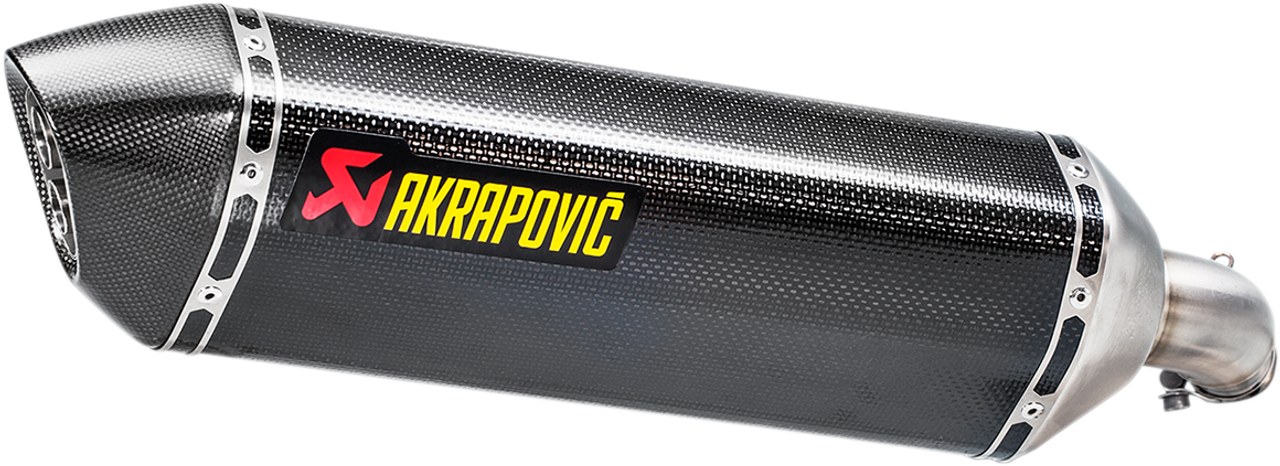 AKRAPOVIC Muffler - Carbon Fiber - SV650 S-S6SO9-HRC/1