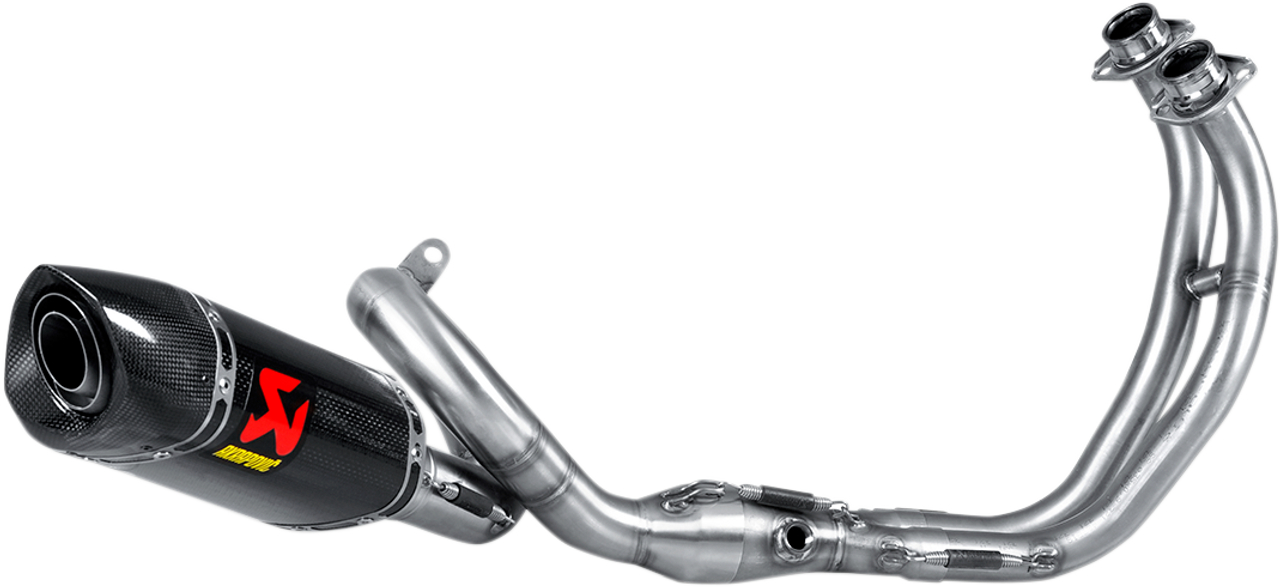 AKRAPOVIC Stainless Steel/Carbon Fiber Race Exhaust S-Y7R2-AFC