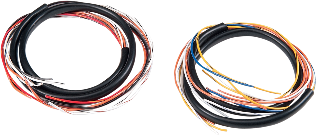 ALLOY ART Extended Handlebar Wiring Harness - Harley Davidson SIN-1