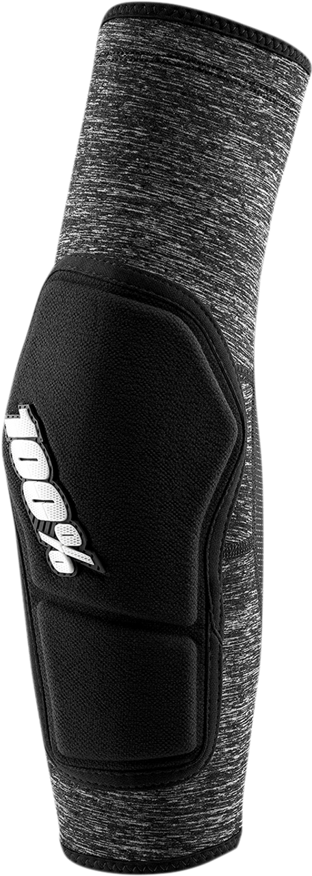 100% Ridecamp Elbow Guards - Gray/Black - Large 70000-00007