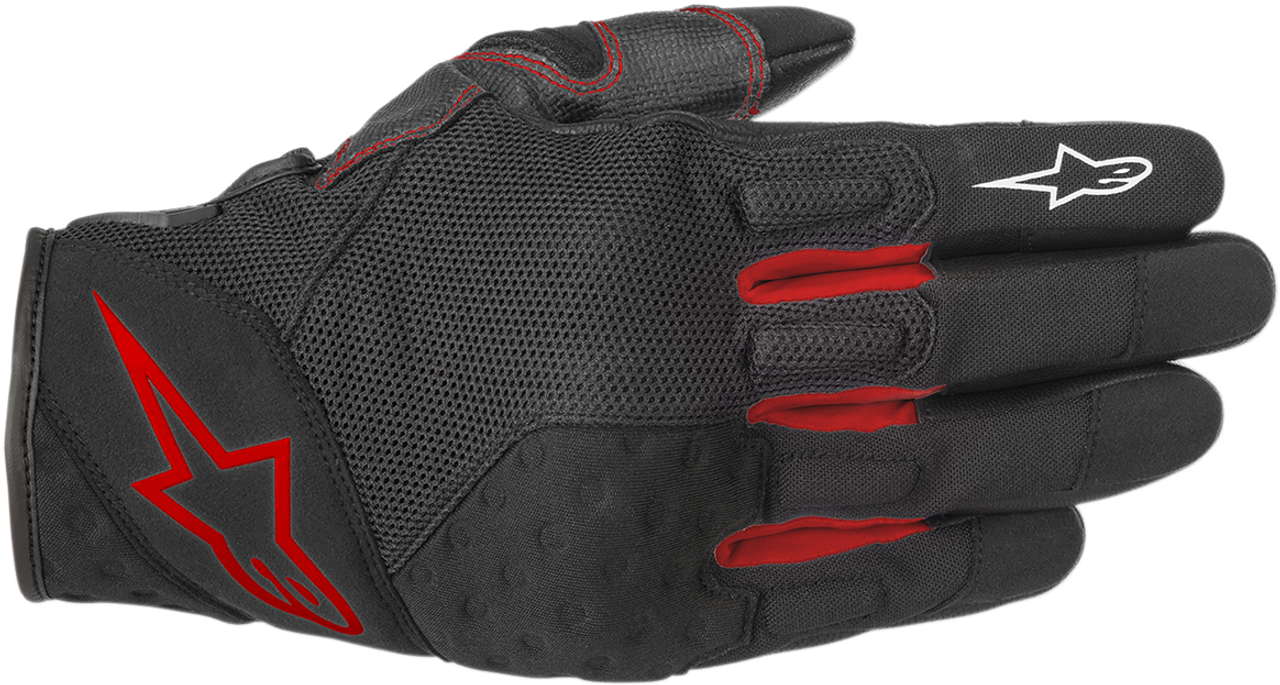 ALPINESTARS Crossland Gloves - Black/Red - M 3566518-13-M