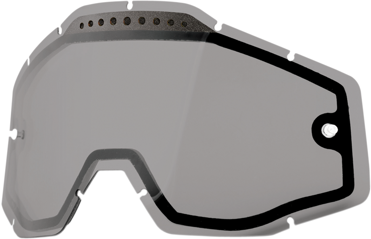 100% Accuri/Racecraft/Strata Dual Lens - Vented - Smoke 59009-00002