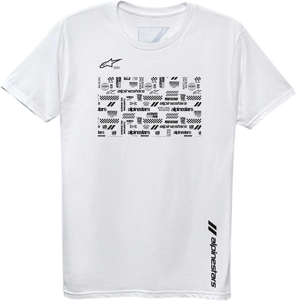 ALPINESTARS Chaotic T-Shirt - White - XL 12307210920XL