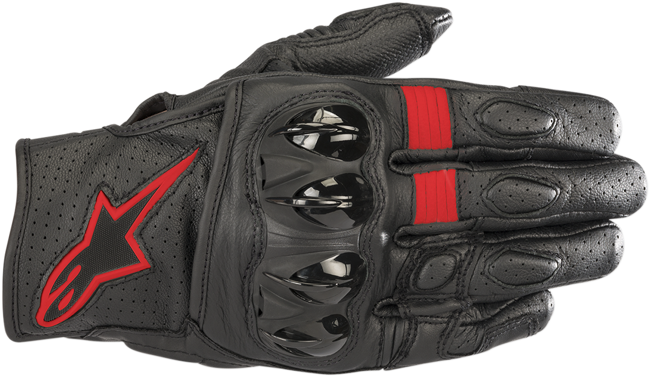 ALPINESTARS Celer V2 Gloves - Black/Red - Small 3567018-1030-S