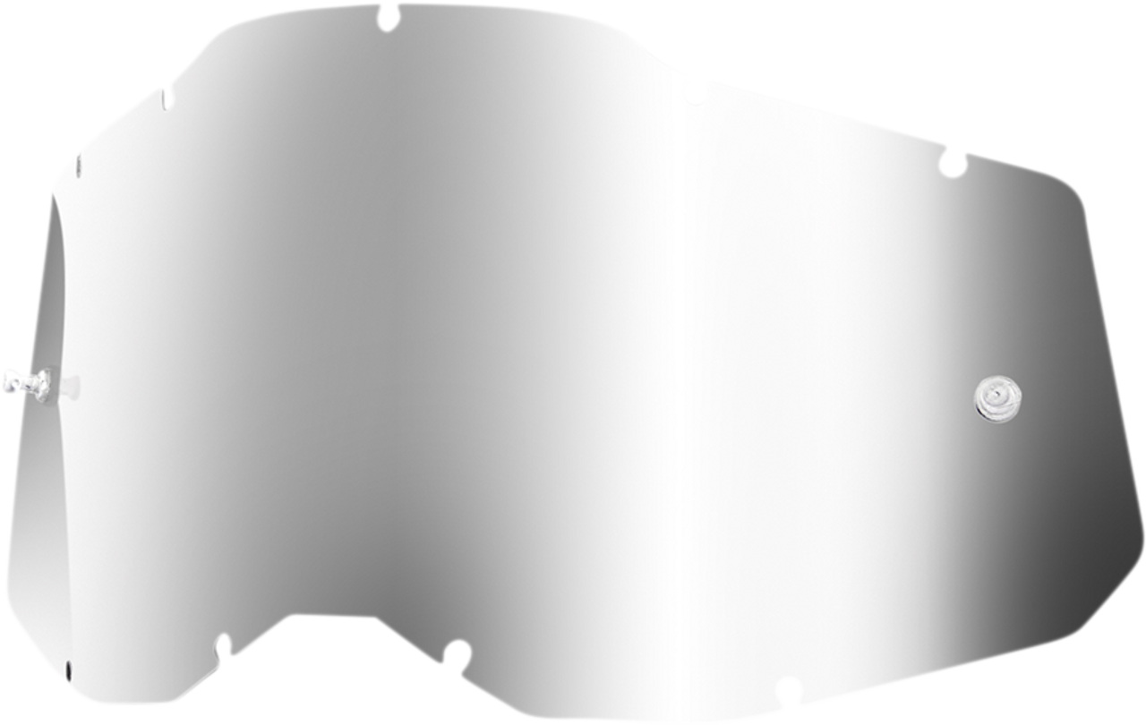 100% Accuri 2/Racecraft 2/Strata 2 Lens - Silver Mirror 59078-00001