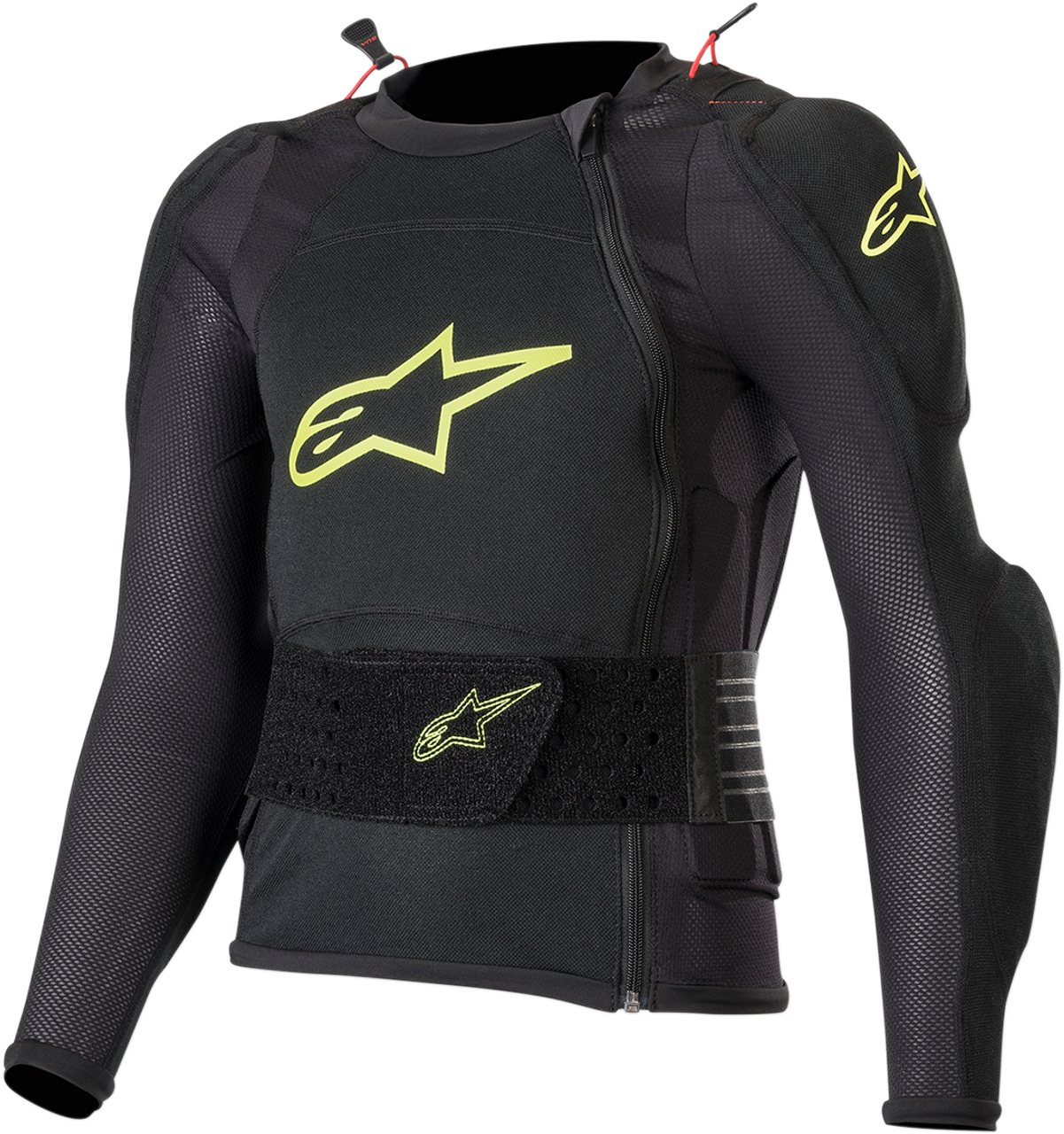 ALPINESTARS Youth Bionic Plus Protection Jacket - Black/Yellow Fluo - L/XL 6545620-155-LXL