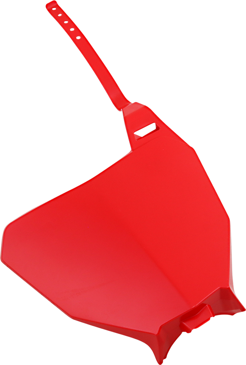 ACERBIS Front Number Plate - '00 CR Red - Honda 2780390227