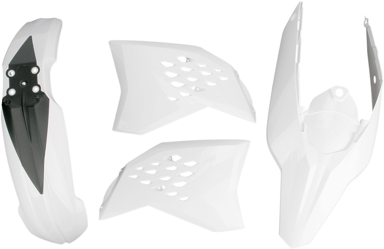 ACERBIS Standard Replacement Body Kit - White/Black - KTM 2082030002