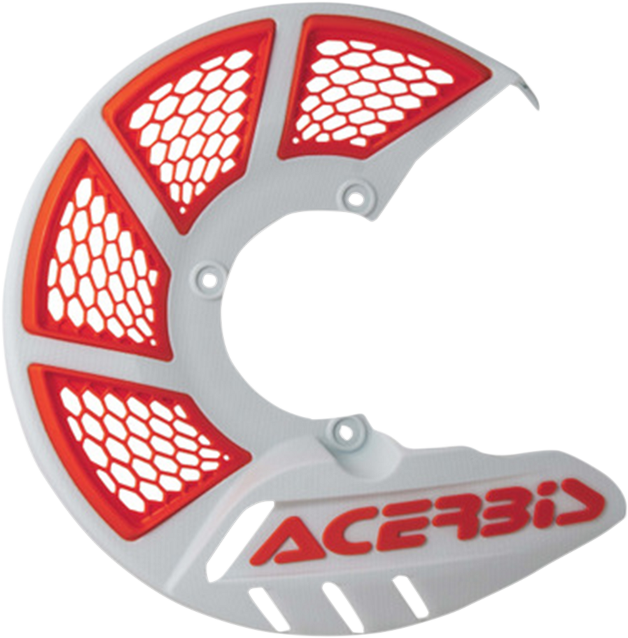 ACERBIS X-Brake Disc Cover - White/ '16 Orange 2449495412